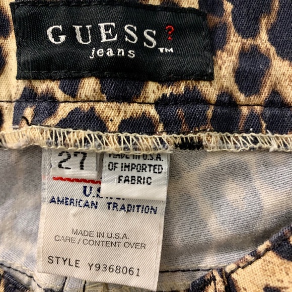 Guess leopard print pants - Picture 4 of 5